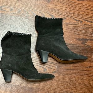 READY TO SHIP - Zara Woman Suede Boots - Size 37